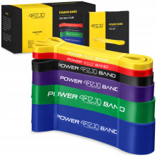 Резинка для фітнеса 4FIZJO Power Band 6 шт 2-46 кг Mix